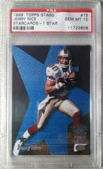 Jerry Rice [1 Star] Football Cards 1999 Topps Stars Starcards Prices