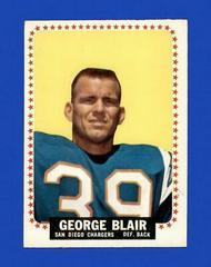 George Blair #156 Football Cards 1964 Topps Prices