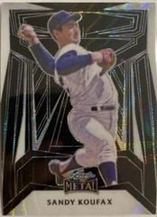 Sandy Koufax #B-31 Baseball Cards 2023 Leaf Metal Draft Prices