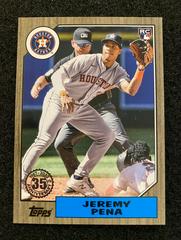 Jeremy Pena [Gold] #87TBU-23 Baseball Cards 2022 Topps Update 1987 Prices
