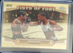 Angela Hill [Superfractor] #FOF-2 Ufc Cards 2024 Topps Chrome UFC Fists of Fury Prices