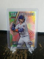 Pete Alonso [Red] #TOF-4 Baseball Cards 2022 Stadium Club Chrome Team of the Future Prices