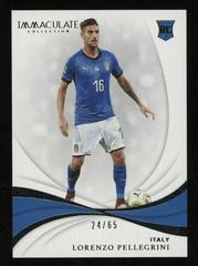 Lorenzo Pellegrini Soccer Cards 2018 Panini Immaculate Prices