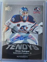 Olivier Rodrigue [Autograph] #T-10 Hockey Cards 2022 Upper Deck AHL Tendys Prices