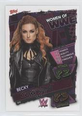 Becky Lynch #W4 Wrestling Cards 2021 Topps Slam Attax WWE Women Prices