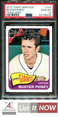Buster Posey [Team Logo] #149 Baseball Cards 2014 Topps Heritage Prices
