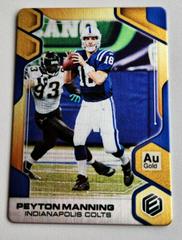 Peyton Manning [Gold] #114 Football Cards 2019 Panini Elements Prices