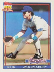 Jack Daugherty Baseball Cards 1991 Topps Prices