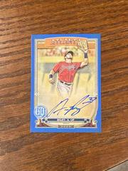 Austin Riley [Blue] #AR Baseball Cards 2020 Topps Gypsy Queen Autographs Prices
