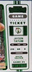 Jayson Tatum [Game Green] #10 Basketball Cards 2022 Panini Contenders Prices