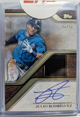 Julio Rodriguez #TRAP-JROD Baseball Cards 2024 Topps Reverence Autograph Patch Prices