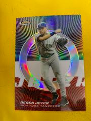 Derek Jeter [Refractor] Baseball Cards 2005 Finest Prices
