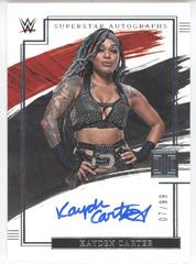 Kayden Carter Wrestling Cards 2022 Panini Impeccable WWE Superstar Autographs Prices