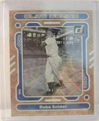 Duke Snider [Gold] #E4 Baseball Cards 2023 Panini Donruss Elite Series Prices