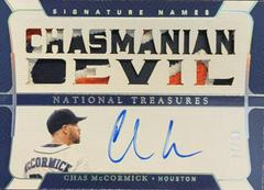 Chas McCormick [Holo Silver] Baseball Cards 2022 Panini National Treasures Signature Names Prices