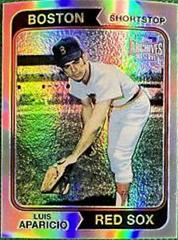 Luis Aparicio [1974 Reprint] #3 Baseball Cards 2001 Topps Archives Reserve Prices