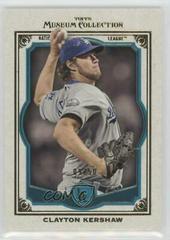 Clayton Kershaw [Turquoise Asia] #71 Baseball Cards 2013 Topps Museum Collection Prices