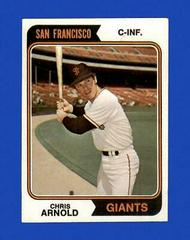 Chris Arnold Baseball Cards 1974 Topps Prices