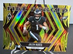 Jalen Hurts [Gold] #FF-3 Football Cards 2023 Panini Phoenix Fire Forged Prices