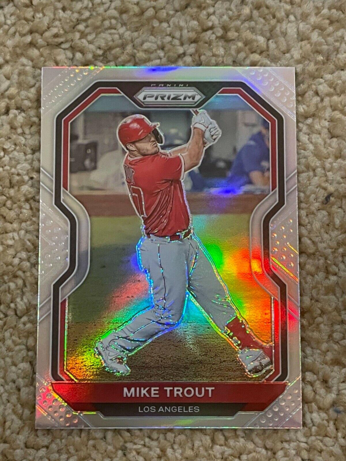 Mike Trout [Silver Prizm] #173 Prices | 2021 Panini Prizm | Baseball Cards