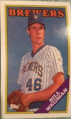 Bill Wegman Baseball Cards 1988 Topps Prices