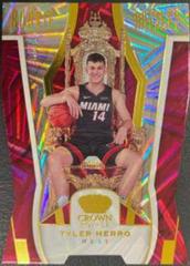 Tyler Herro [Gold] #11 Basketball Cards 2019 Panini Crown Royale Rookie Royalty Prices