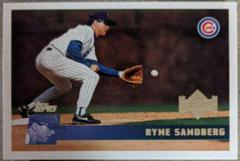 Ryne Sandberg [Team Topps] #356 Baseball Cards 1996 Topps Prices