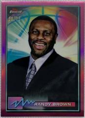 Randy Brown [Pink Refractor] #13 Basketball Cards 2021 Topps Finest Prices