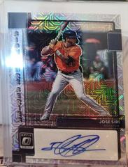 Jose Siri #SIGS-JS Baseball Cards 2022 Panini Donruss Optic Signature Series Prices
