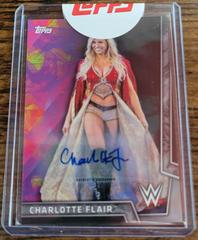 Charlotte Flair [Silver Autograph] Wrestling Cards 2018 Topps WWE Women's Division Prices
