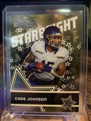 Cade Johnson #SB-22 Football Cards 2021 Wild Card Alumination Starbright Prices