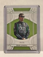 Erik Jones #37 Racing Cards 2022 Panini National Treasures Nascar Prices
