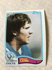 Bruce Laird #17 Football Cards 1982 Topps Prices