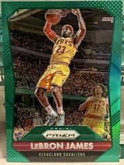 LeBron James [Green Prizm] #125 Basketball Cards 2015 Panini Prizm Prices
