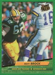 Matt Brock #127 Football Cards 1992 Ultra Prices