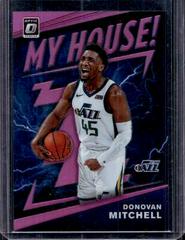 Donovan Mitchell [Pink] #16 Basketball Cards 2019 Panini Donruss Optic My House Prices