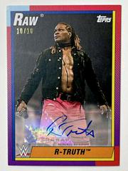 R Truth [Red] Wrestling Cards 2021 Topps Heritage WWE Autographs Prices