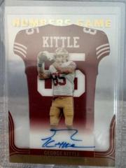 George Kittle #NG-GKI Football Cards 2023 Panini Donruss Numbers Game Autographs Prices