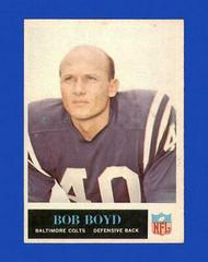 Bob Boyd #3 Football Cards 1965 Philadelphia Prices