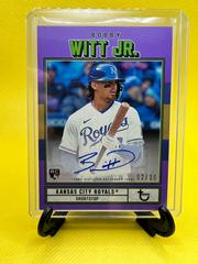 Bobby Witt Jr. [Purple] Baseball Cards 2022 Topps Brooklyn Collection Autographs Prices
