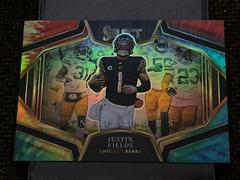Justin Fields [Tie Dye] #SS-10 Football Cards 2022 Panini Select Snapshots Prices