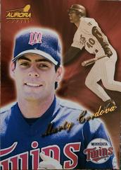 Marty Cordova Baseball Cards 1999 Pacific Aurora Prices