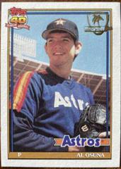 Al Osuna #149 Baseball Cards 1991 Topps Desert Shield Prices