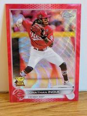 Jonathan India [Red Wave] Baseball Cards 2022 Topps Chrome Prices