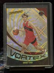Gradey Dick [Galactic] #5 Basketball Cards 2023 Panini Revolution Vortex Prices