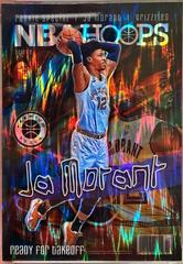 Ja Morant [Flash] Basketball Cards 2019 Panini Hoops Premium Stock Rookie Special Prices