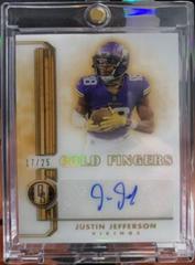 Justin Jefferson #GF-JJ Football Cards 2023 Panini Gold Standard Fingers Autographs Prices