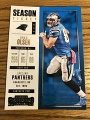 Greg Olsen #6 Football Cards 2017 Panini Contenders Prices