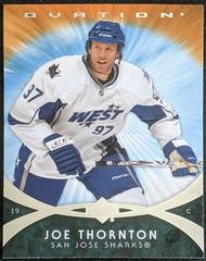 Joe Thornton #215 Hockey Cards 2007 Upper Deck Ovation Prices