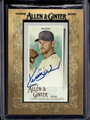 Kerry Wood Baseball Cards 2020 Topps Allen & Ginter Mini Autographs Prices